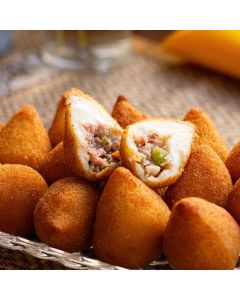 Coxinha de Lingui&ccedil;a com Jil&oacute;
