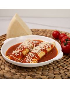 Panqueca de Carne e Queijo - 200g - 376 Kcal - LOW CARB 6g de Carb