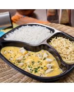 PP 08 - Strogonoff de Frango com Arroz e Batata Palha - 420g