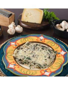 Lasanha de Cogumelos e Espinafre - 280g - Baixa caloria 368Kcal