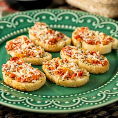Bruschettas de Tomate 12 unid.
