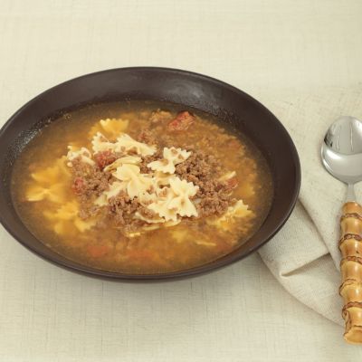 Sopa de Macarrão com Carne 500g
