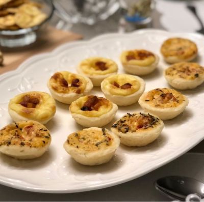 Mini Quiches Variados 20 unid.
