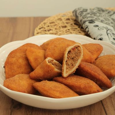 Pastel Portugu&ecirc;s de Carne 12 unid.