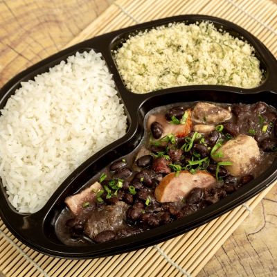 PP 23 - Feijoada Nobre com Farofa de Couve e Arroz Branco - 440g