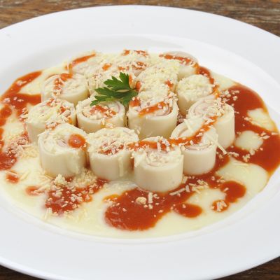 Rondelli de Presunto e Mussarela 750g
